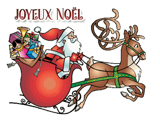 Gif joyeux Noël arbre de Noël